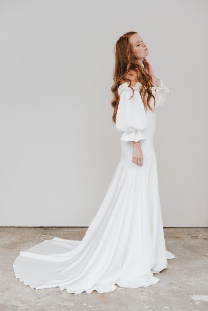 Isabella Boutin - Robes de mariée - Collection 2020 - Photos : Chloé Lapeyssonnie - Blog mariage : La mariée aux pieds nus