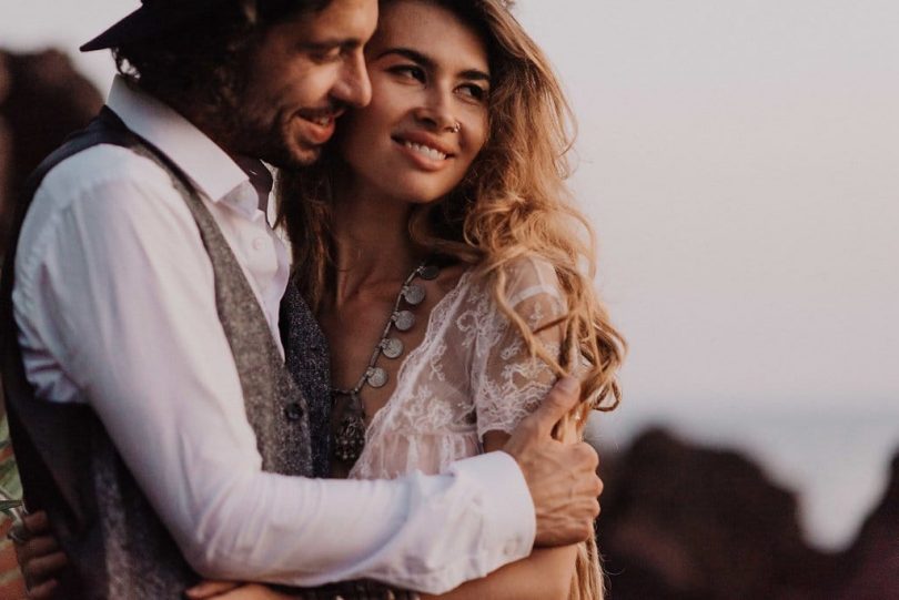 Une séance photo de couple à Goa en Inde - Photos : Julien Navarre - Blog mariage : La mariée aux pieds nus