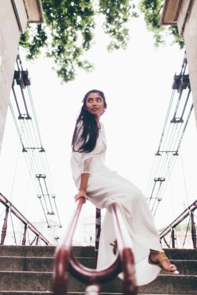 Caroline Quesnel - Robes de mariée - Lyon - Collection 2016 - La mariée aux pieds nus