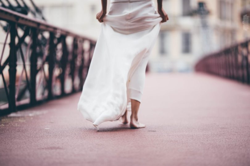 Caroline Quesnel - Robes de mariée - Lyon - Collection 2016 - La mariée aux pieds nus