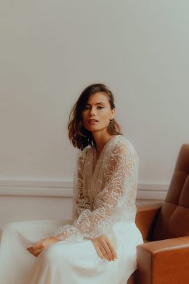 La chambre blanche - Accessoires et bijoux de mariée - Collection 2020 - Photos : Vanessa Madec - Blog mariage : La mariée aux pieds