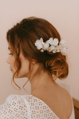 La chambre blanche - Accessoires de mariée - Collection 2019 - Photos : Vanessa Madec - Blog mariage : La mariée aux pieds nus