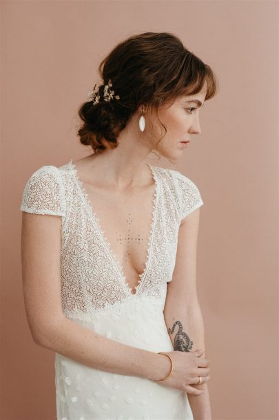 La chambre blanche - Accessoires de mariée - Collection 2024 - Photos : Alejandra Loaiza - Blog mariage : La mariée aux pieds nus