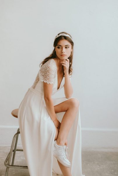 La chambre blanche - Accessoires de mariée - Collection 2018 - Photos : Vanessa Madec - Blog mariage : La mariée aux pieds nus