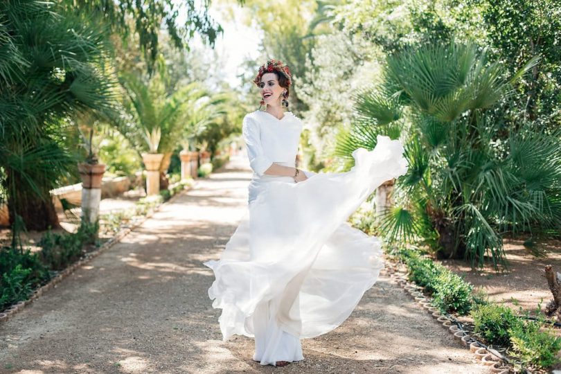 Constance Fournier - Robes de mariée - Blog mariage : La mariée aux pieds nus