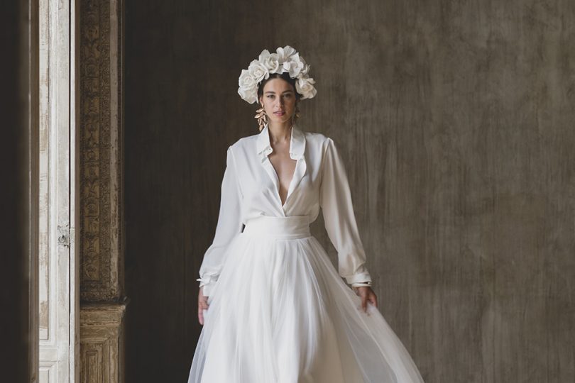 Isabella Boutin - Robes de mariée - Collection 2019 - Chloé Lapeyssonnie - La mariée aux pieds nus