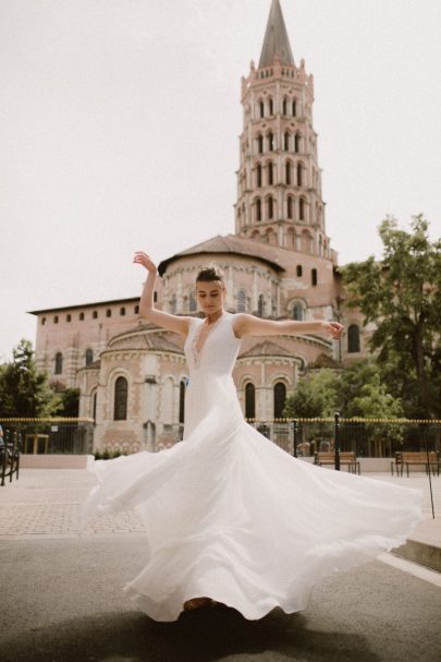 Atelier Swan - Robes de mariée - Collection 2021 - Photos : Julietta Photography - Blog mariage : La mariée aux pieds nus