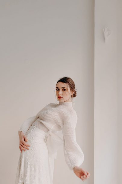 Adélie Métayer - Robes de mariée - Prêt-à-porter - Photos : Elise Morgan - Blog mariage : La mariée aux pieds nus