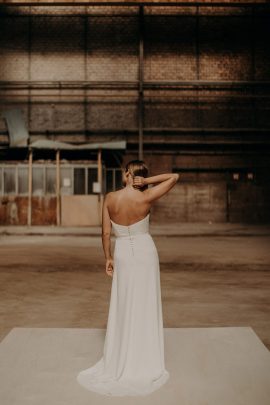 Camille Marguet - Robes de mariée - Collection 2021 - Photos : Baptiste Hauville - Blog mariage : La mariee aux pieds nus