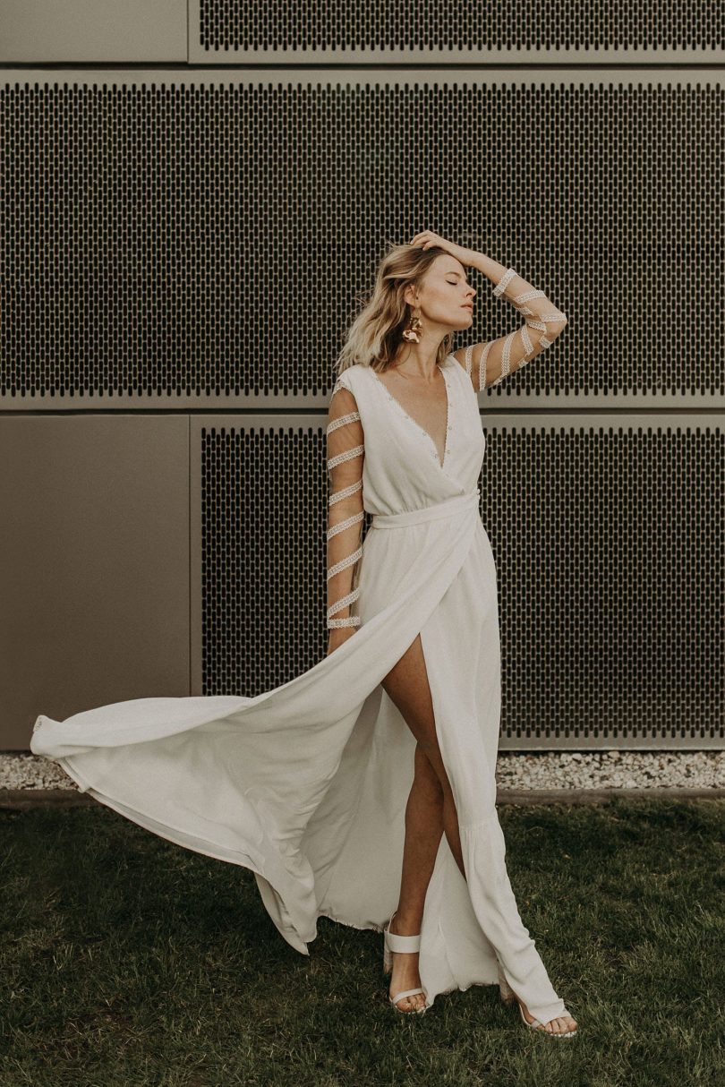 Camille MArguet - Robes de mariée - Collection 2019 - Photos : Baptiste Hauville - Blog mariage : La mariée aux pieds nus