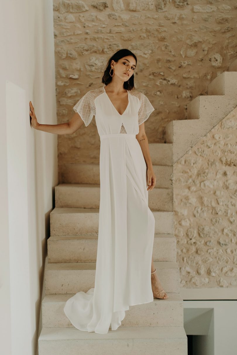 Camille Marguet - Robes de mariée - Collection 2020 - Photos : Baptiste Hauville - Blog mariage : La mariée aux pieds nus