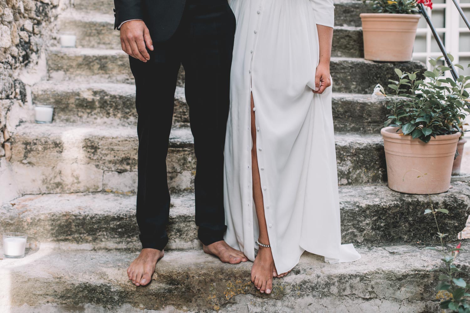 Les bandits : photographes & vidantes - Blog mariage : La mariée aux pieds nus.