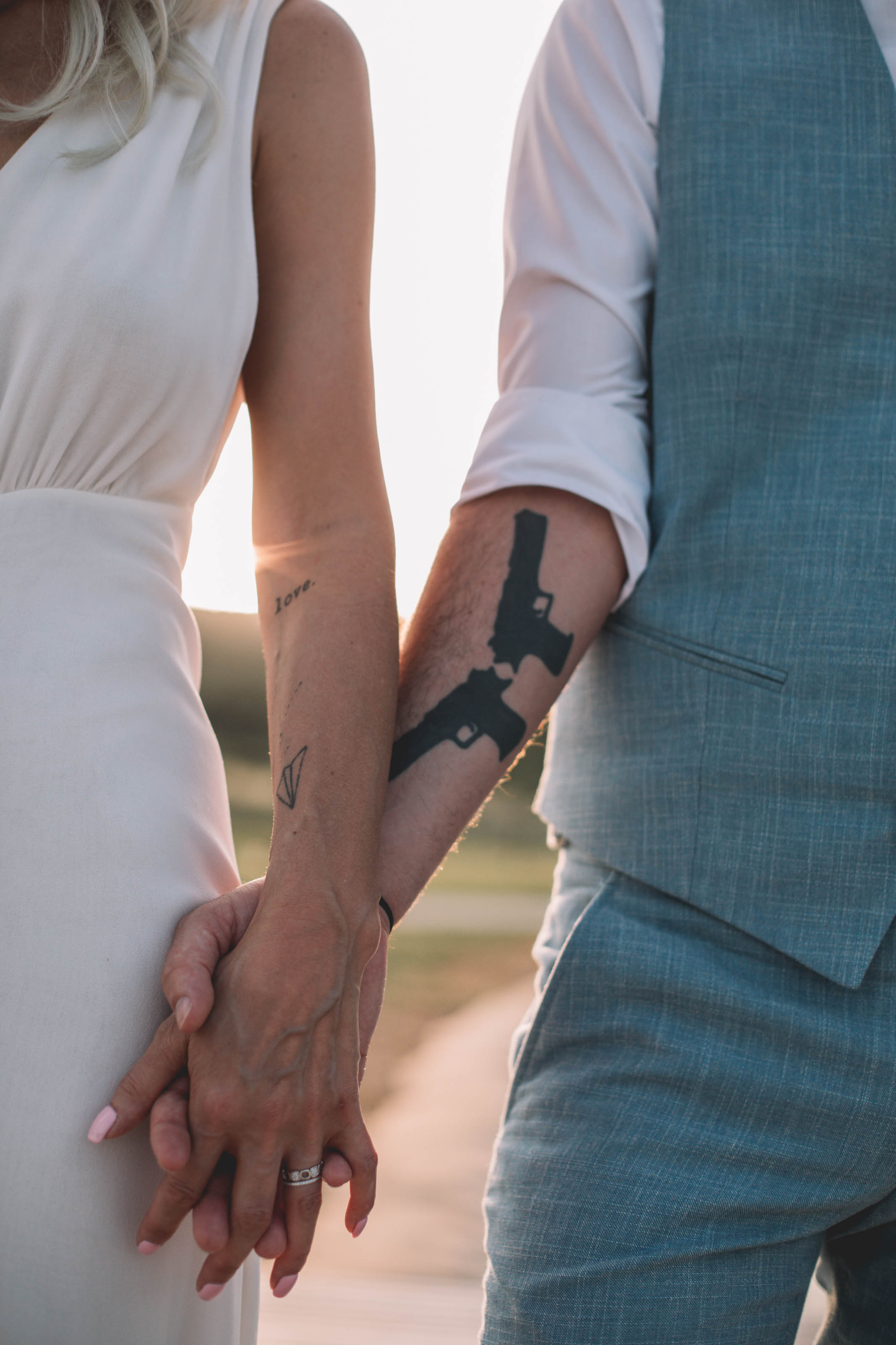Les bandits : photographes & vidantes - Blog mariage : La mariée aux pieds nus.