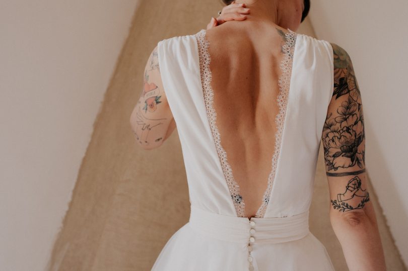 Céline Menard - Robes de mariée - La mariée aux pieds nus