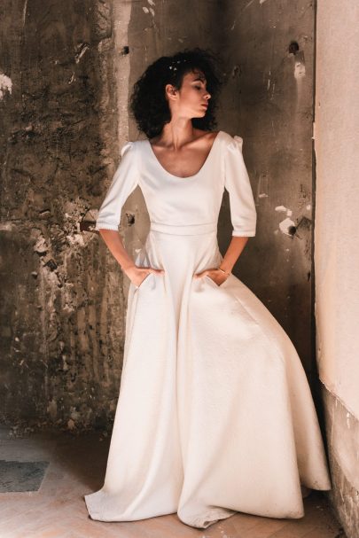 Clémentine Iacono - Robes de mariée - Collection 2019 - A découvrir sur le blog mariage : www.lamarieeauxpiedsnus.com