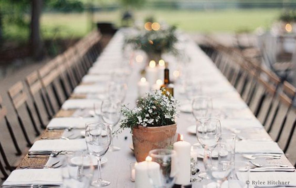 La mariée aux pieds nus - Idées de décoration végétales pour votre mariage