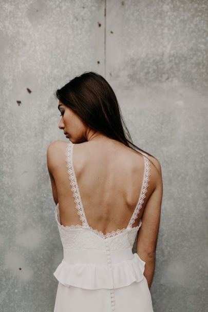 Eleonore Pauc - Robes de mariée - Collection mariage civil 2019 - Photos : Yoris Photographer - Blog mariage : La mariée aux pieds nus