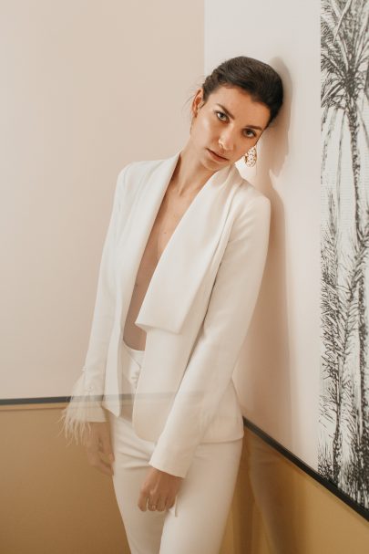 Elisa Ness - Robes de mariée - Collection Mariage civil et brunch 2019 - Photos : Fabien Courmont - Blog mariage : La mariée aux pieds nus