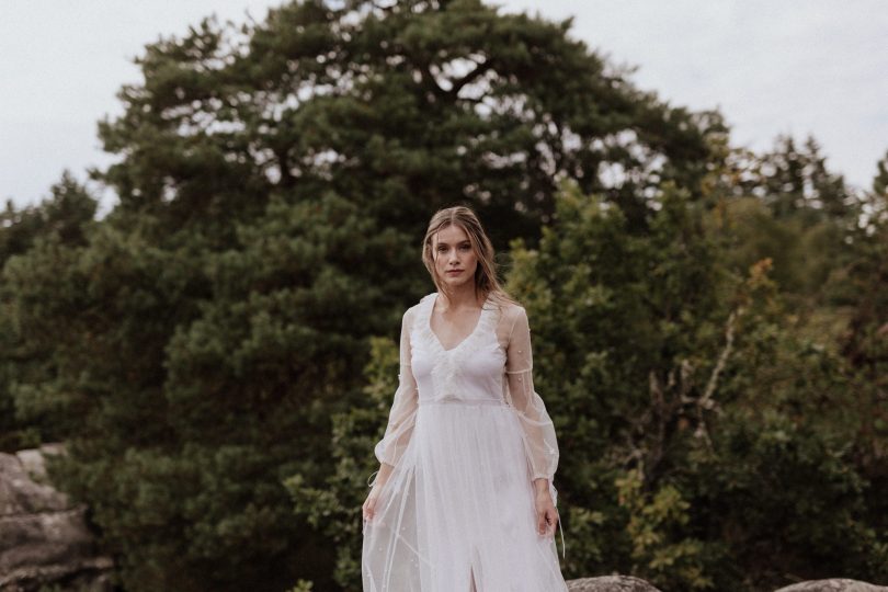 Elodie Courtat - Robes de mariée - Collection 2019 - Photos : Lika Banshoya - La mariée aux pieds nus