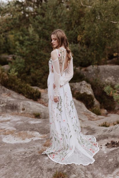 Elodie Courtat - Robes de mariée - Collection 2019 - Photos : Lika Banshoya - La mariée aux pieds nus