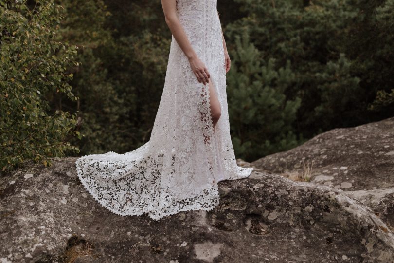 Elodie Courtat - Robes de mariée - Collection 2019 - Photos : Lika Banshoya - La mariée aux pieds nus