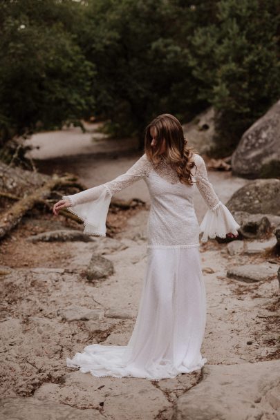 Elodie Courtat - Robes de mariée - Collection 2019 - Photos : Lika Banshoya - La mariée aux pieds nus