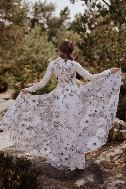 Elodie Courtat - Robes de mariée - Collection 2019 - Photos : Lika Banshoya - La mariée aux pieds nus