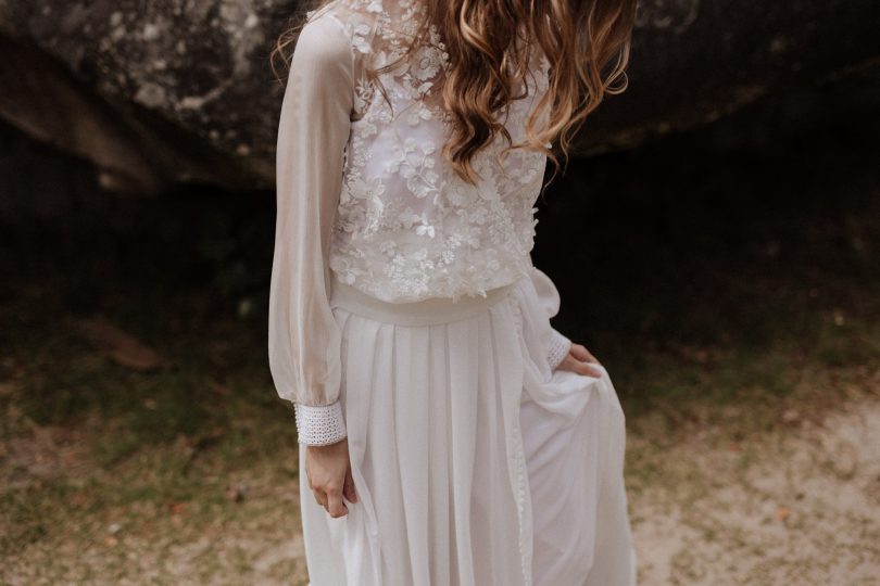 Elodie Courtat - Robes de mariée - Collection 2019 - Photos : Lika Banshoya - La mariée aux pieds nus