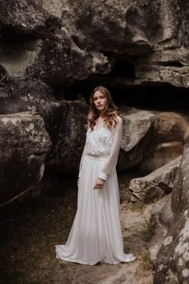 Elodie Courtat - Robes de mariée - Collection 2019 - Photos : Lika Banshoya - La mariée aux pieds nus