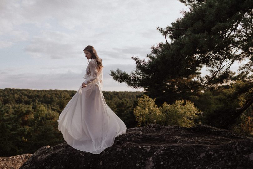 Elodie Courtat - Robes de mariée - Collection 2019 - Photos : Lika Banshoya - La mariée aux pieds nus