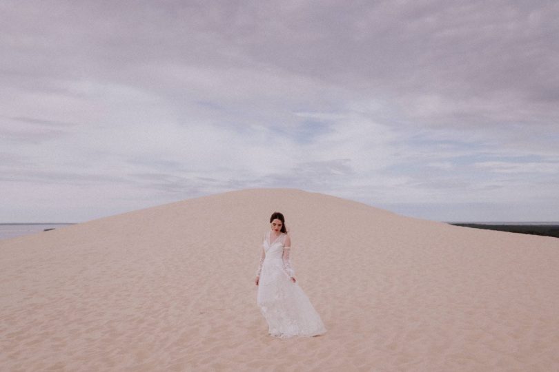 Elodie Courtat - Robes de mariée - Collection 2020 - Photographe : Lika Banshoya - Blog mariage : La mariée aux pieds nus