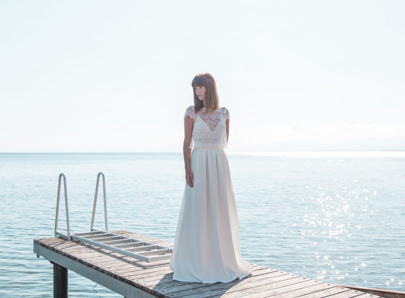 Elodie Michaud - Robes de mariée - Collection 2019 - Blog mariage : La mariée aux pieds nus