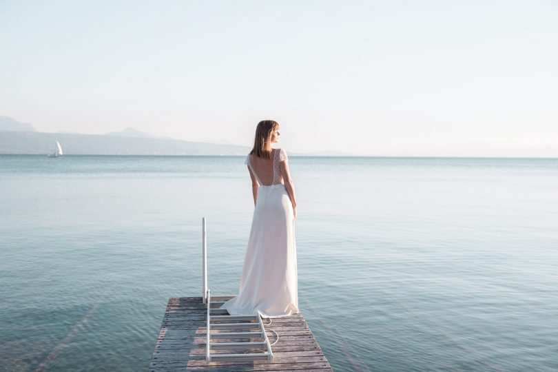 Elodie Michaud - Robes de mariée - Collection 2019 - Blog mariage : La mariée aux pieds nus