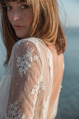 Elodie Michaud - Robes de mariée - Collection 2019 - Blog mariage : La mariée aux pieds nus