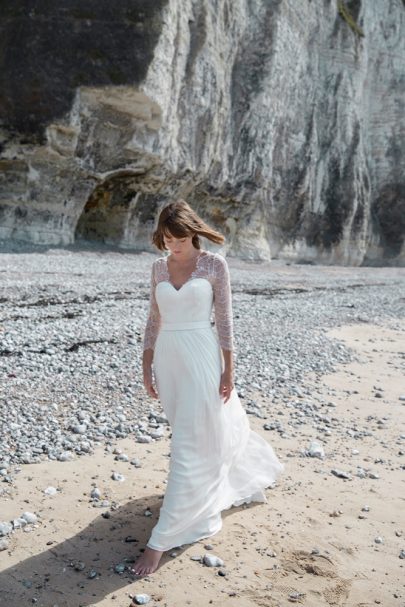Elodie Michaud - Robes de mariée - Collection 2018 - Blog mariage : La mariée aux pieds nus
