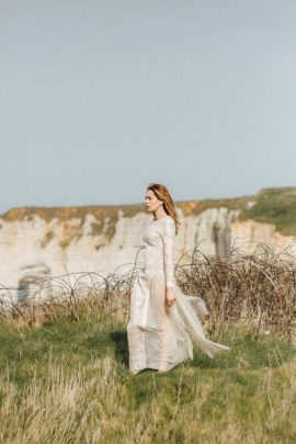 Elisa Ness - Robes de mariée - Collection capsule Automne Hiver 2017 - A découvrir sur le blog www.lamarieeauxpiedsnus.com - Photos : Fabien Courmont