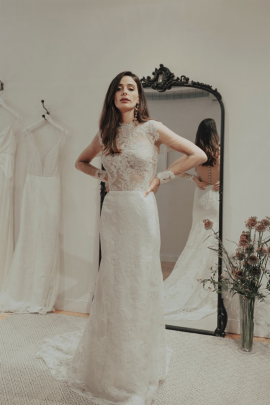 Iconic wedding dresses - Showroom de robes de mariée - La mariée aux pieds nus