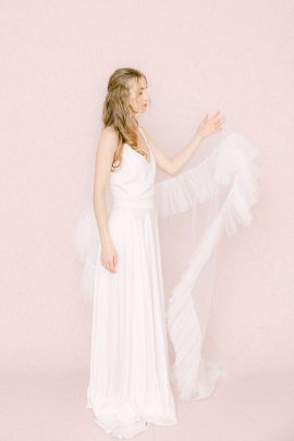 Les couronnes de Victoire - Collection voiles de mariée - Blog mariage : La mariée aux pieds nus