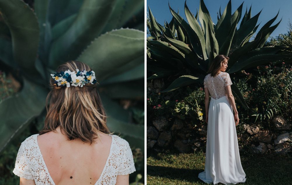 Lorafolk - Robes de mariée - Collection 2018 - Photos : Laurence Revol - Blog mariage : La mariée aux pieds nus