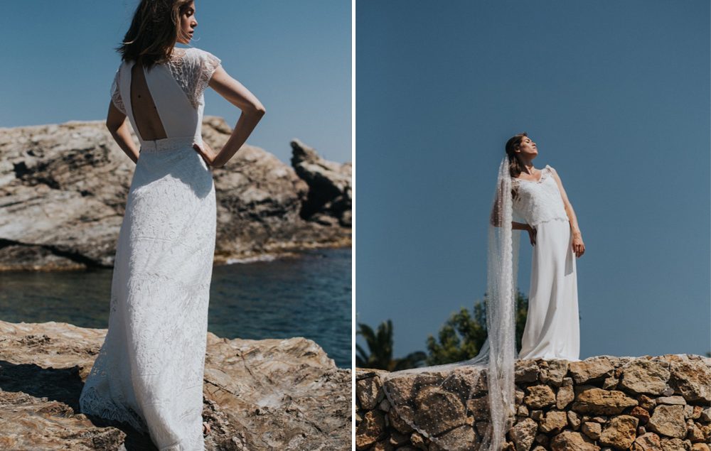 Lorafolk - Robes de mariée - Collection 2018 - Photos : Laurence Revol - Blog mariage : La mariée aux pieds nus