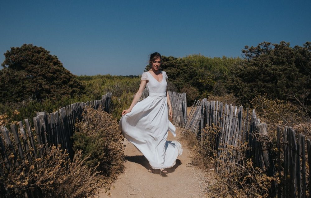 Lorafolk - Robes de mariée - Collection 2018 - Photos : Laurence Revol - Blog mariage : La mariée aux pieds nus