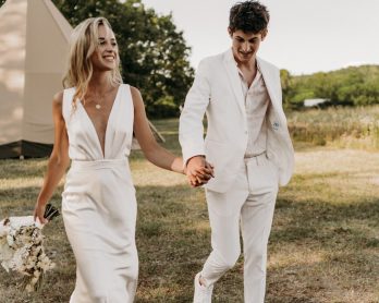 Un mariage nomade chic - Photos : Lorenzo Accardi - Blog mariage : La mariée aux pieds nus.