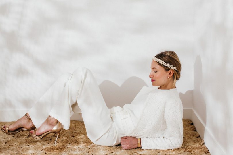 Maison Guillemette - Accessoires et robes de mariée - Collection 2020 - Blog mariage : La mariée aux pieds nus