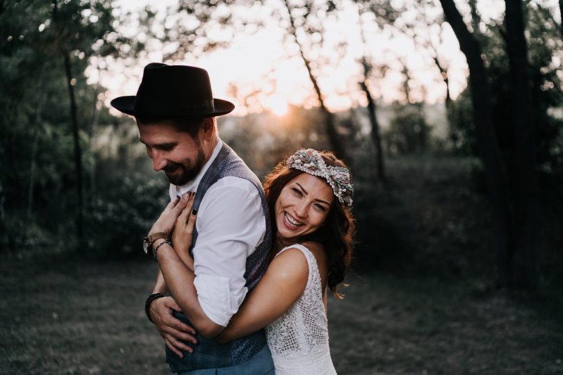 Un mariage bohème au Domaine Le Taleur - Photos : Delphine Closse - Blog mariage : La mariée aux pieds nus