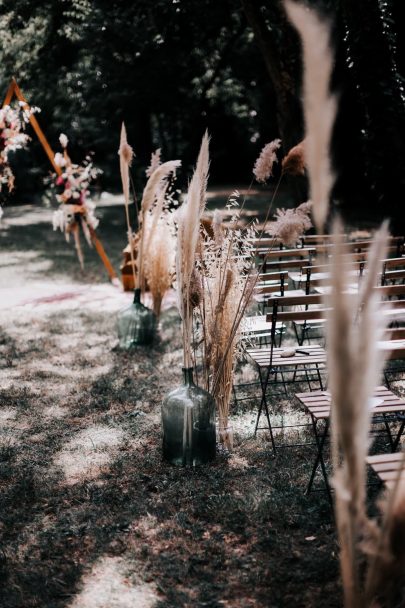 Un mariage bohème au Domaine Le Taleur - Photos : Delphine Closse - Blog mariage : La mariée aux pieds nus