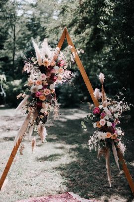 Un mariage bohème au Domaine Le Taleur - Photos : Delphine Closse - Blog mariage : La mariée aux pieds nus