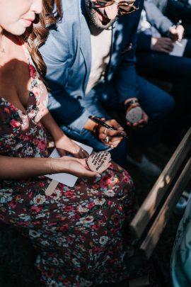 Un mariage bohème au Domaine Le Taleur - Photos : Delphine Closse - Blog mariage : La mariée aux pieds nus