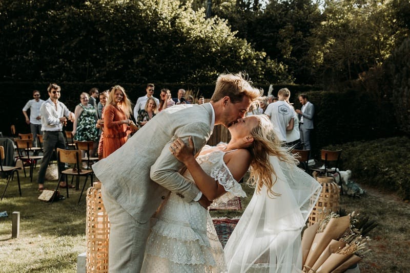 Un mariage bohème et intime en Belgique - Photos : Kaat de Malsche ...