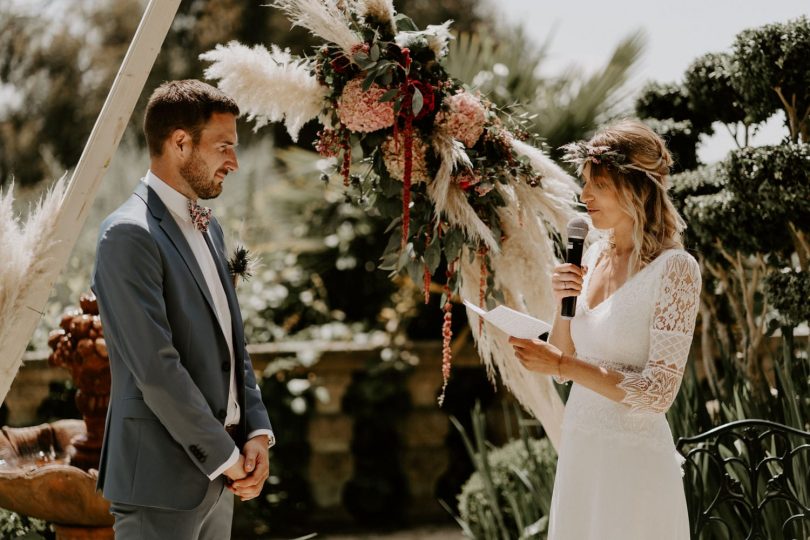 Un mariage bohème en petit comité dans la baie du Mont Saint Michel - Photos : Dorothée Buteau - Blog mariage : La mariée aux pieds nus