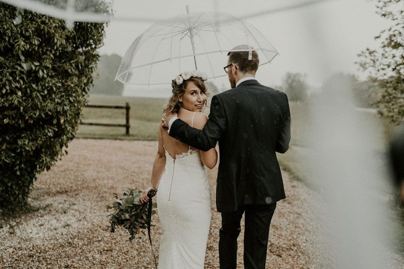 Un Mariage Sous La Pluie Au Domaine Des Evis La Mariee Aux